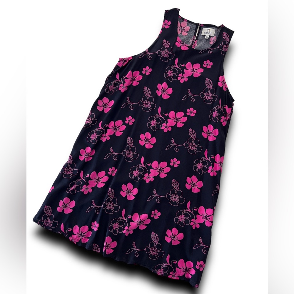 Hawaiian Print Dress